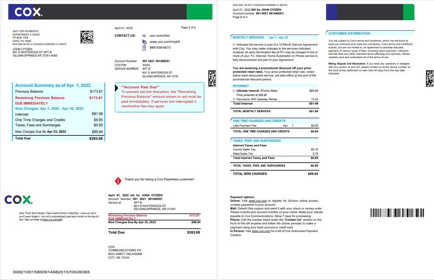  Minol USA business utility bill 